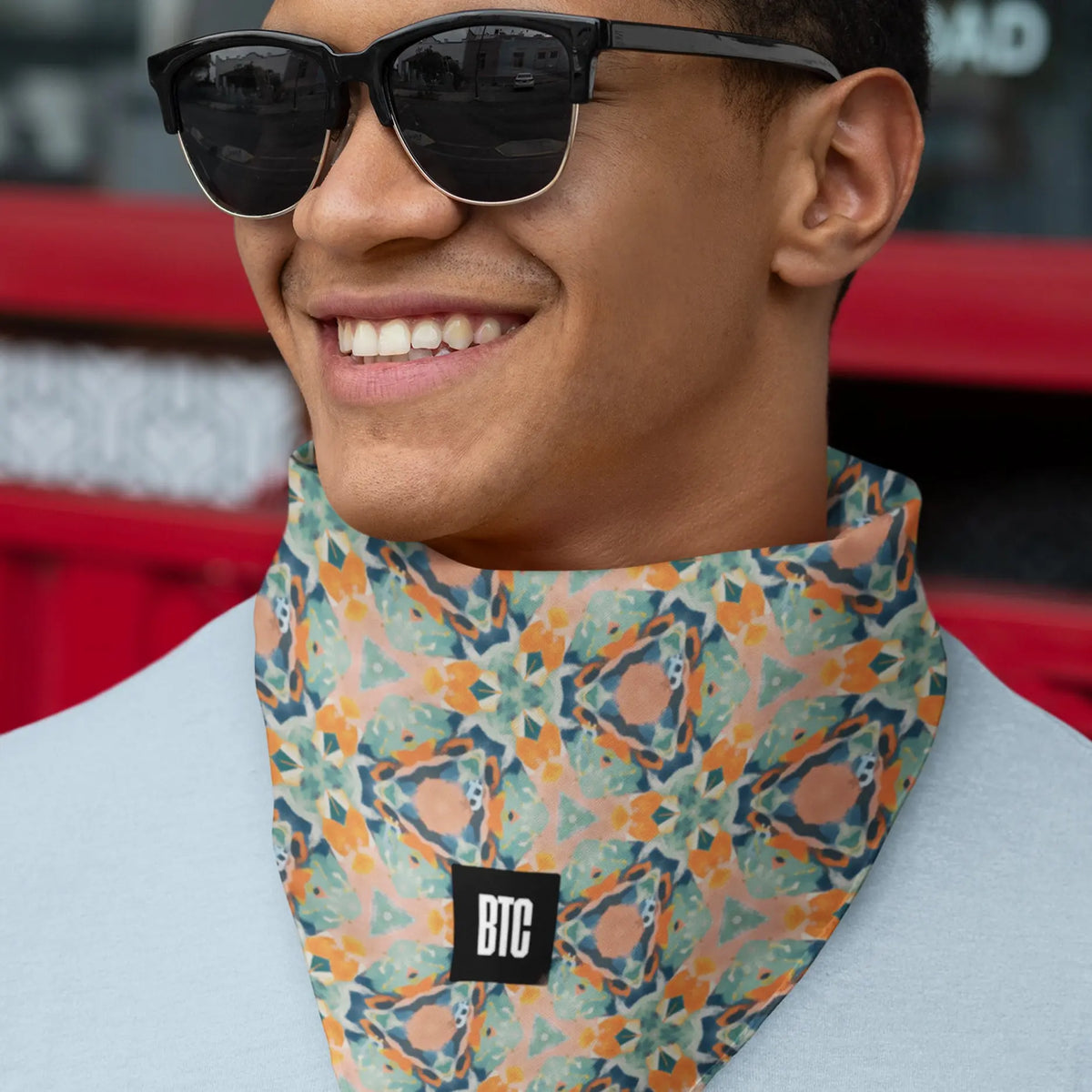 Iconic BTC Bandana - design artwork by Coinerstore