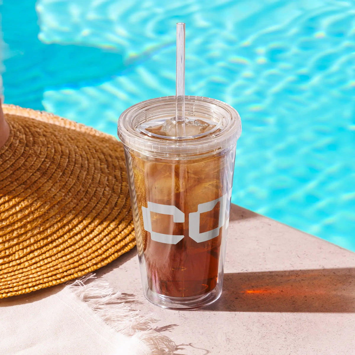 Coins Tumbler - product shot, right side