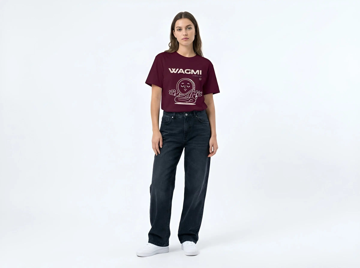 WAGMI bold T-Shirt - design artwork by Coinerstore (2)
