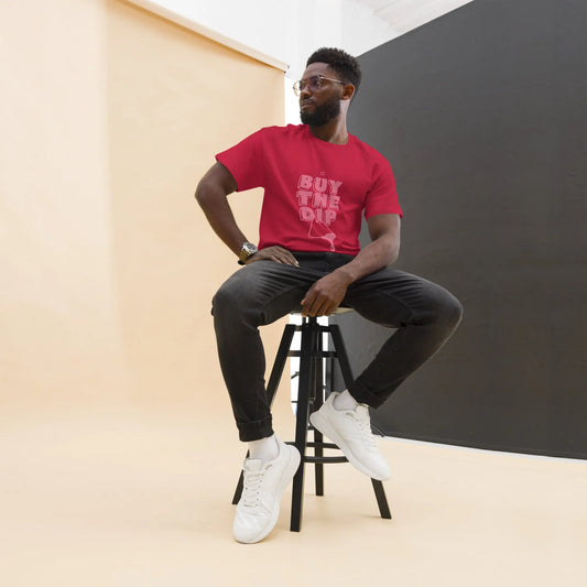 Buy The Dip Shirt - Cardinal Red - cardinal classic tee, front view