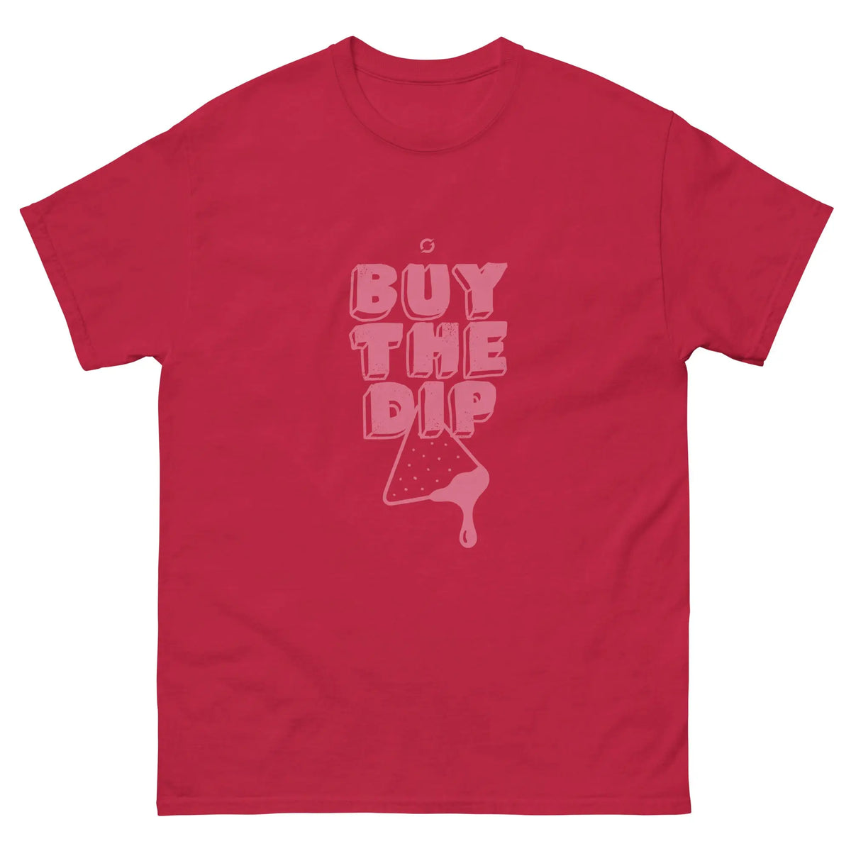 Buy The Dip Shirt - Cardinal Red - cardinal classic tee, front view (2)
