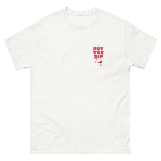 Buy The Dip Shirt - White - white classic tee, front view