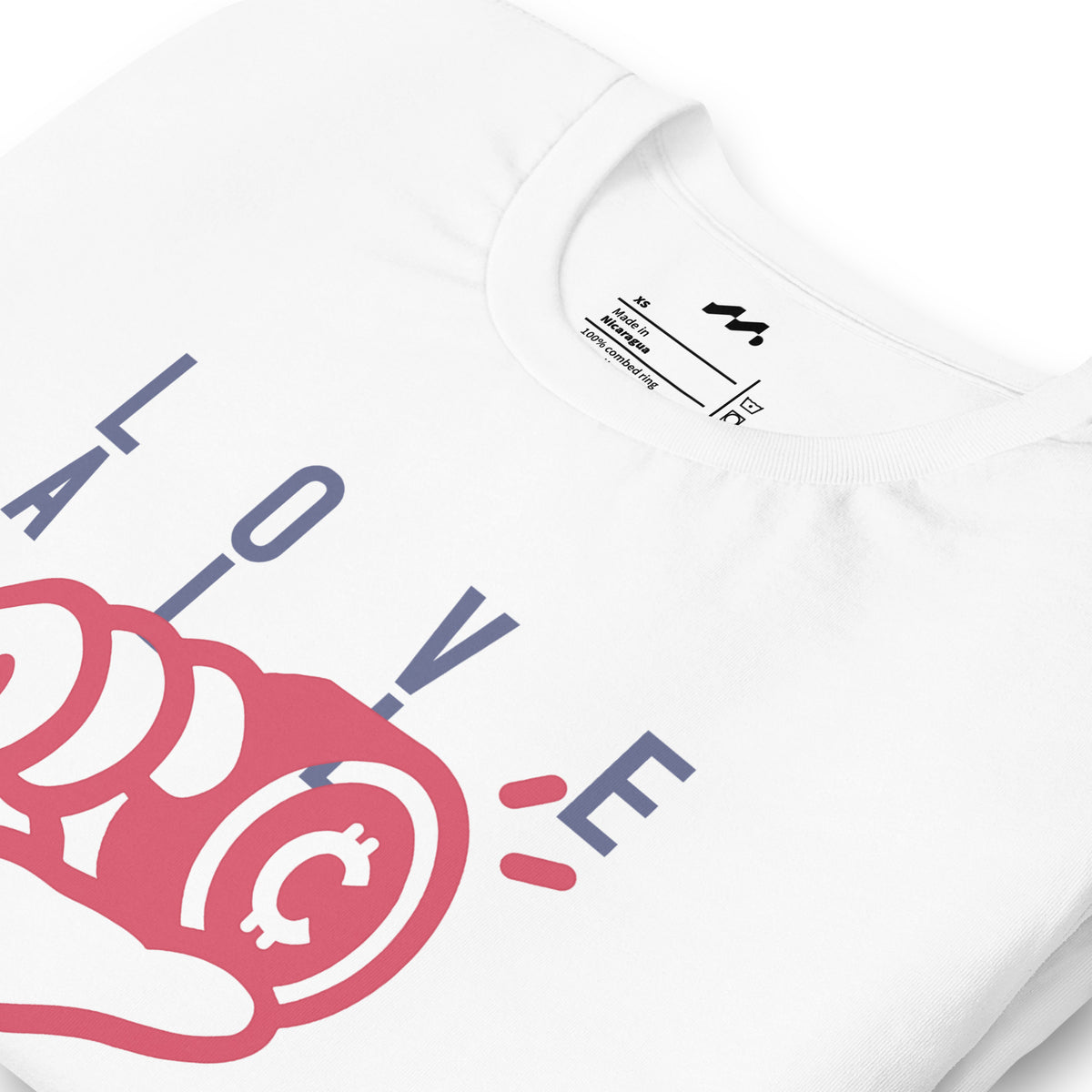 Love All Coins Shirt - White Coinerstore