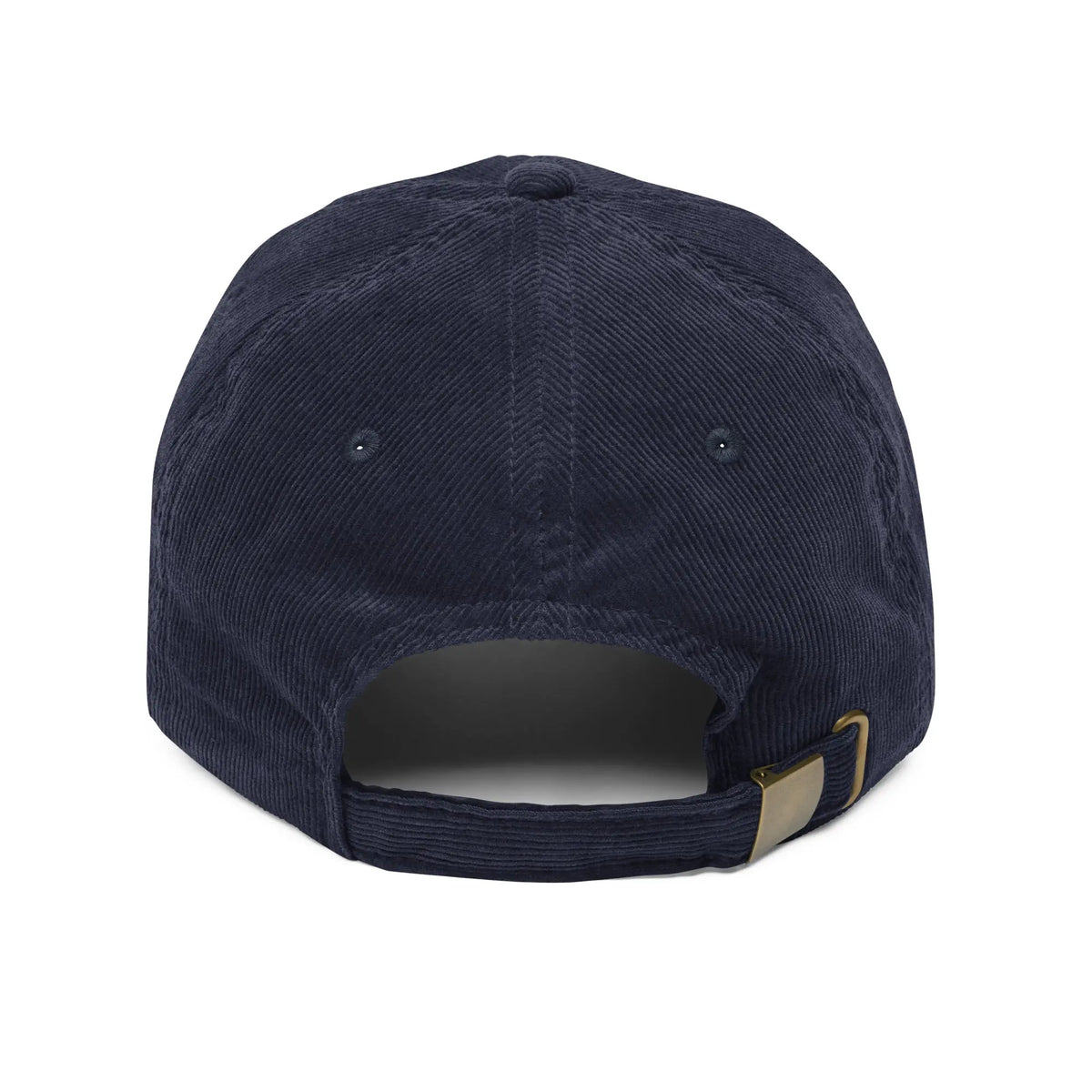 NFT VINTAGE CORD CAP - navy corduroy cap, back view